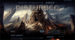 Desktop Screenshot of disturbed1.com